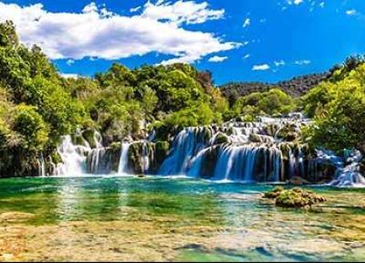 برای تماشای آبشارهای کرواسی به پارک ملی کرکا بروید